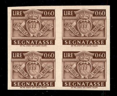 San Marino / Segnatasse