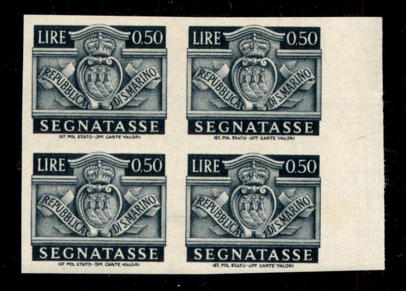 San Marino / Segnatasse