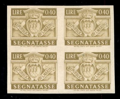 San Marino / Segnatasse