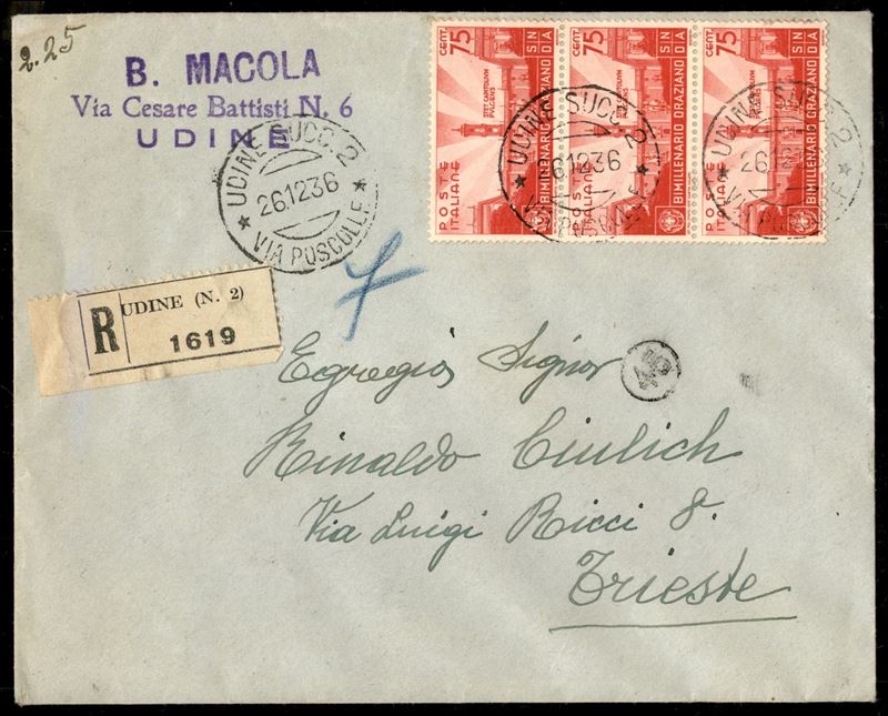 Italia / Regno / Vittorio Emanuele III / Posta Ordinaria