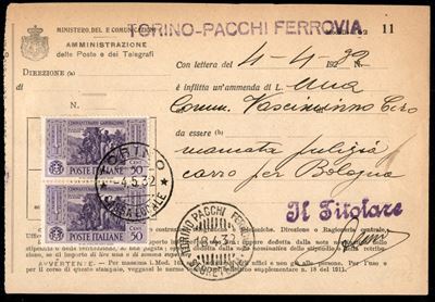 Italia / Regno / Vittorio Emanuele III / Posta Ordinaria