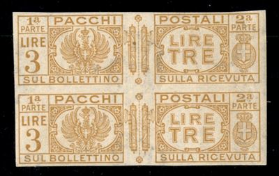 Italia / Regno / Pacchi Postali