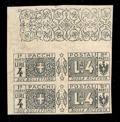 Italia / Regno / Pacchi Postali