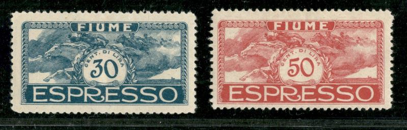 Italia / Occupazioni i Guerra Mondiale / Fiume / Espressi
