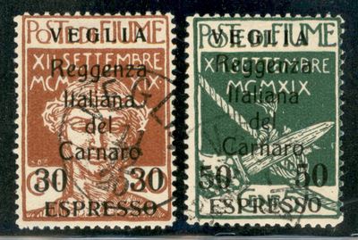 Italia / Occupazioni i Guerra Mondiale / Veglia / Espressi