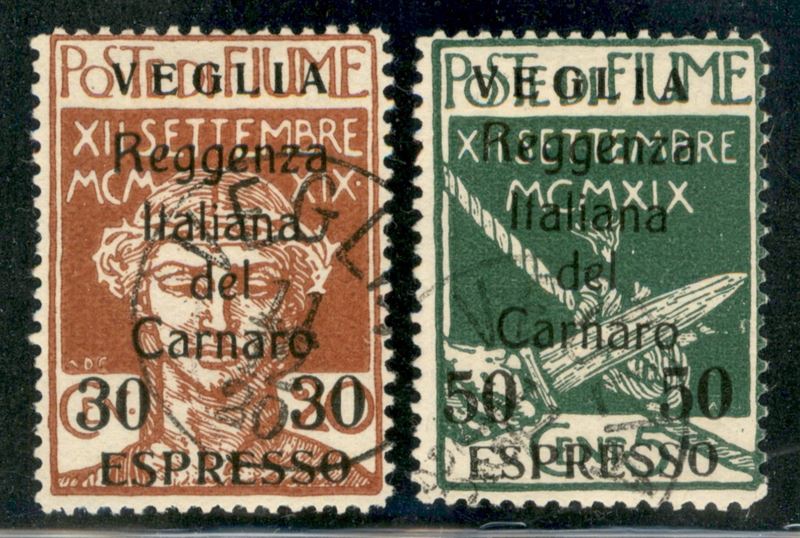 Italia / Occupazioni i Guerra Mondiale / Veglia / Espressi