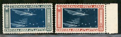 Italia / Colonie / Cirenaica / Posta Aerea