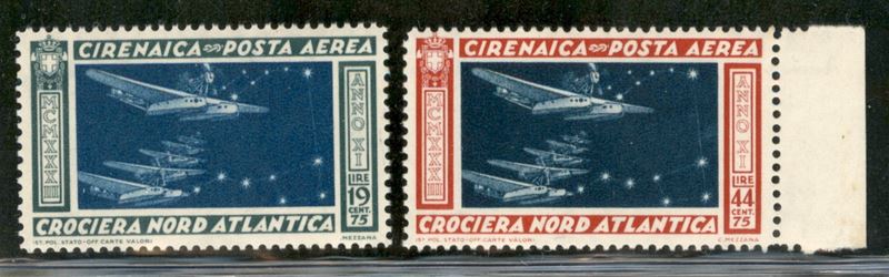 Italia / Colonie / Cirenaica / Posta Aerea