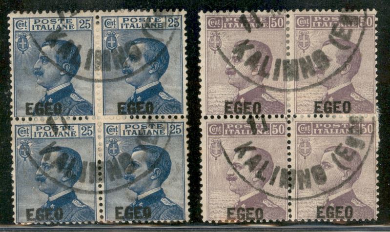 Italia / Colonie / Egeo / Emissioni Generali / Posta Ordinaria