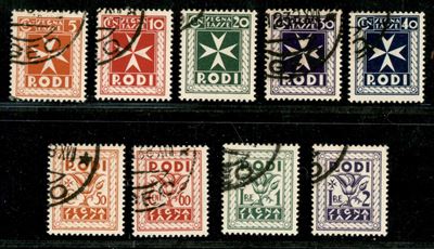 Italia / Colonie / Egeo / Emissioni Generali / Segnatasse