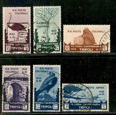Italia / Colonie / Libia / Posta Ordinaria + Aerea