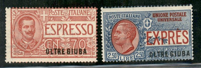 Italia / Colonie / Oltre Giuba / Espressi