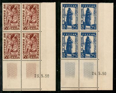 Italia / Occupazioni Straniere delle Colonie / Occupazione Francese / Fezzan / Posta Ordinaria