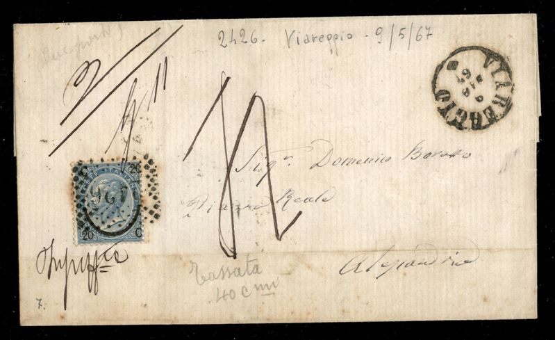 Italia / Regno / Vittorio Emanuele II / Posta Ordinaria