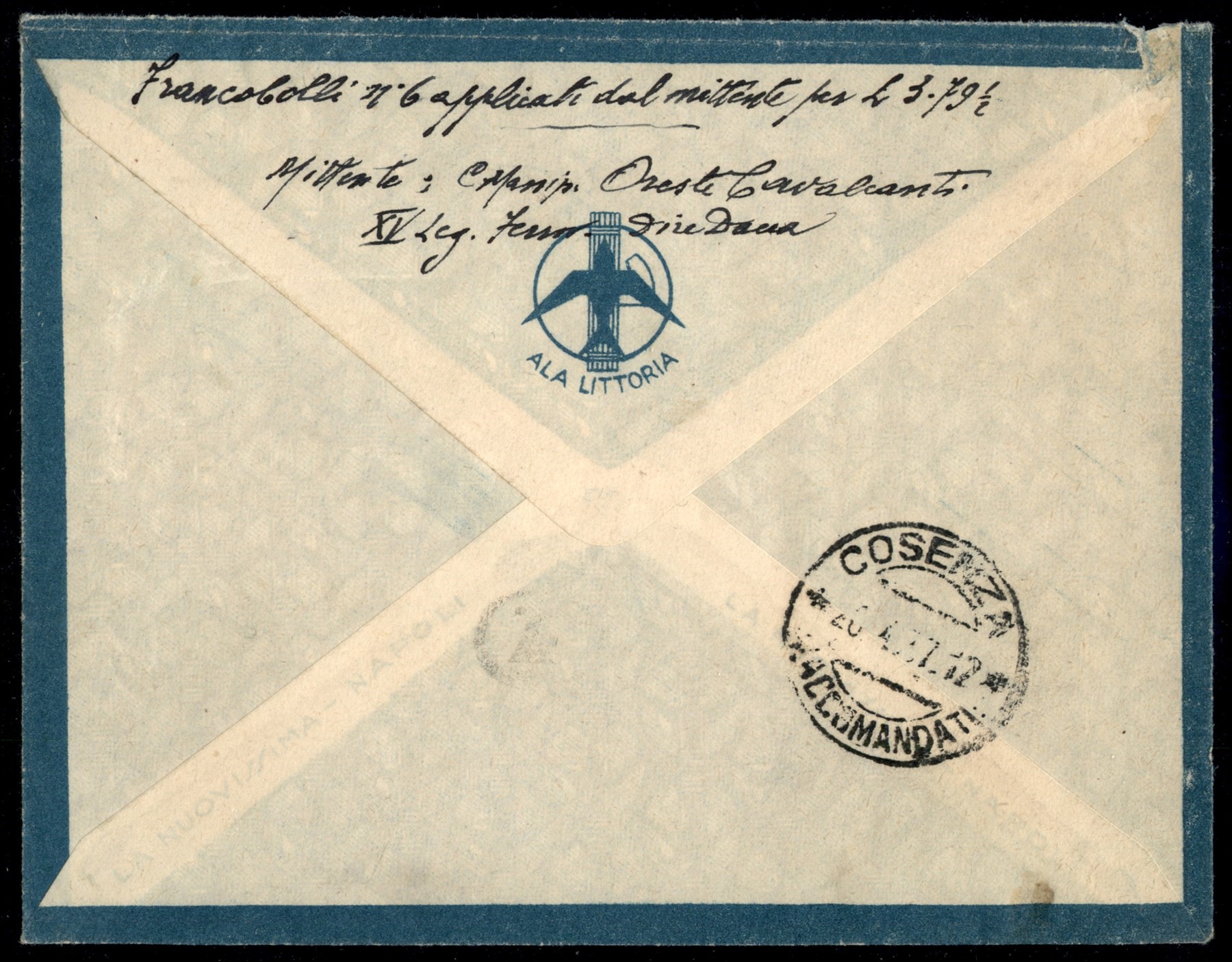 Italia / Colonie / Eritrea / Aerogrammi