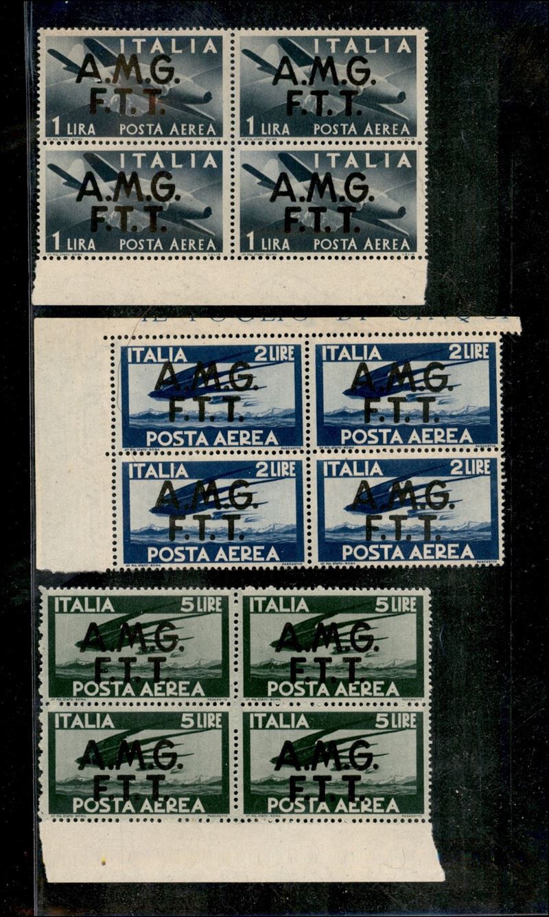 Italia / Trieste / Trieste Amg Ftt / Posta Aerea