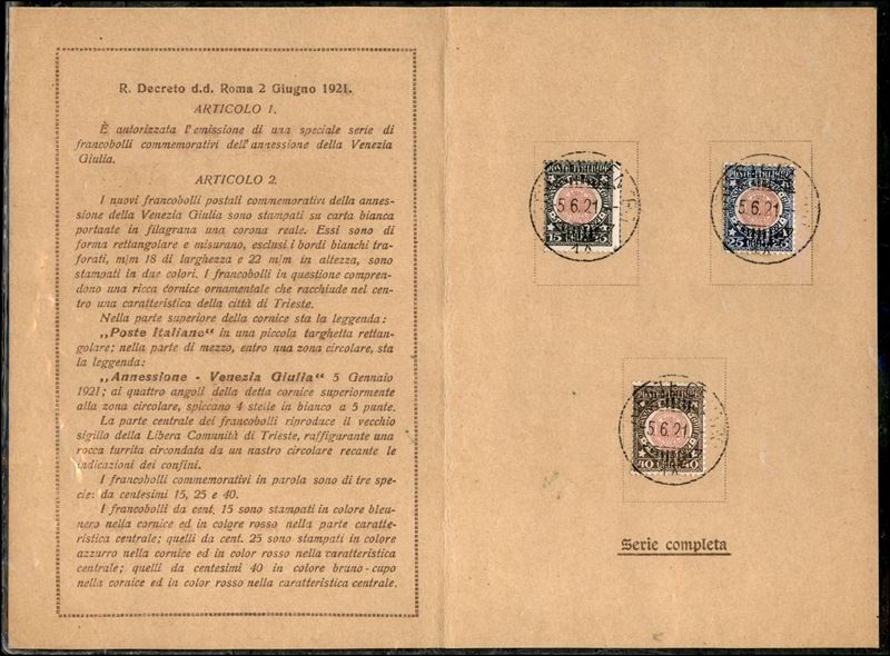 Italia / Regno / Posta Ordinaria