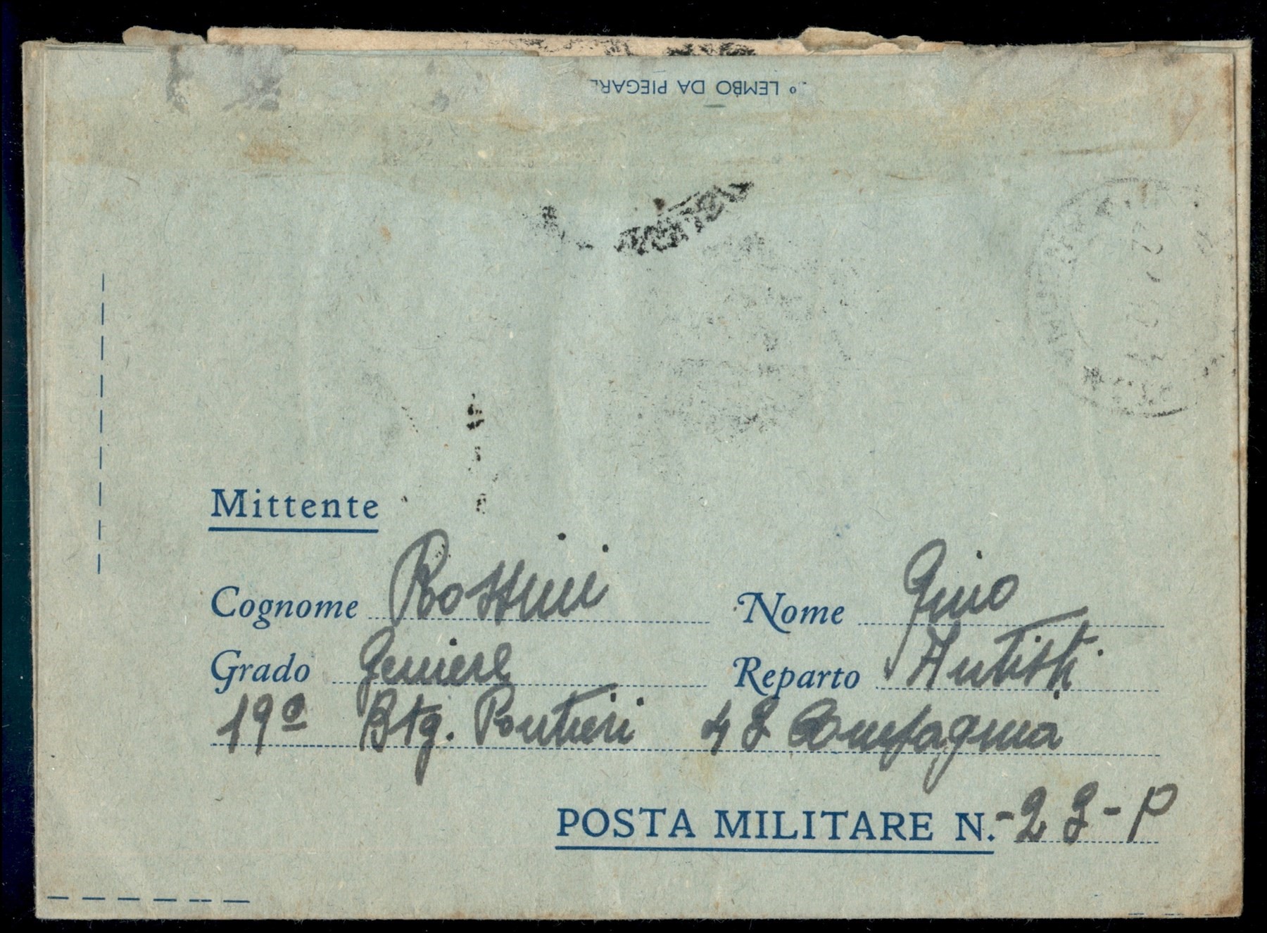 Grecia / Posta Militare