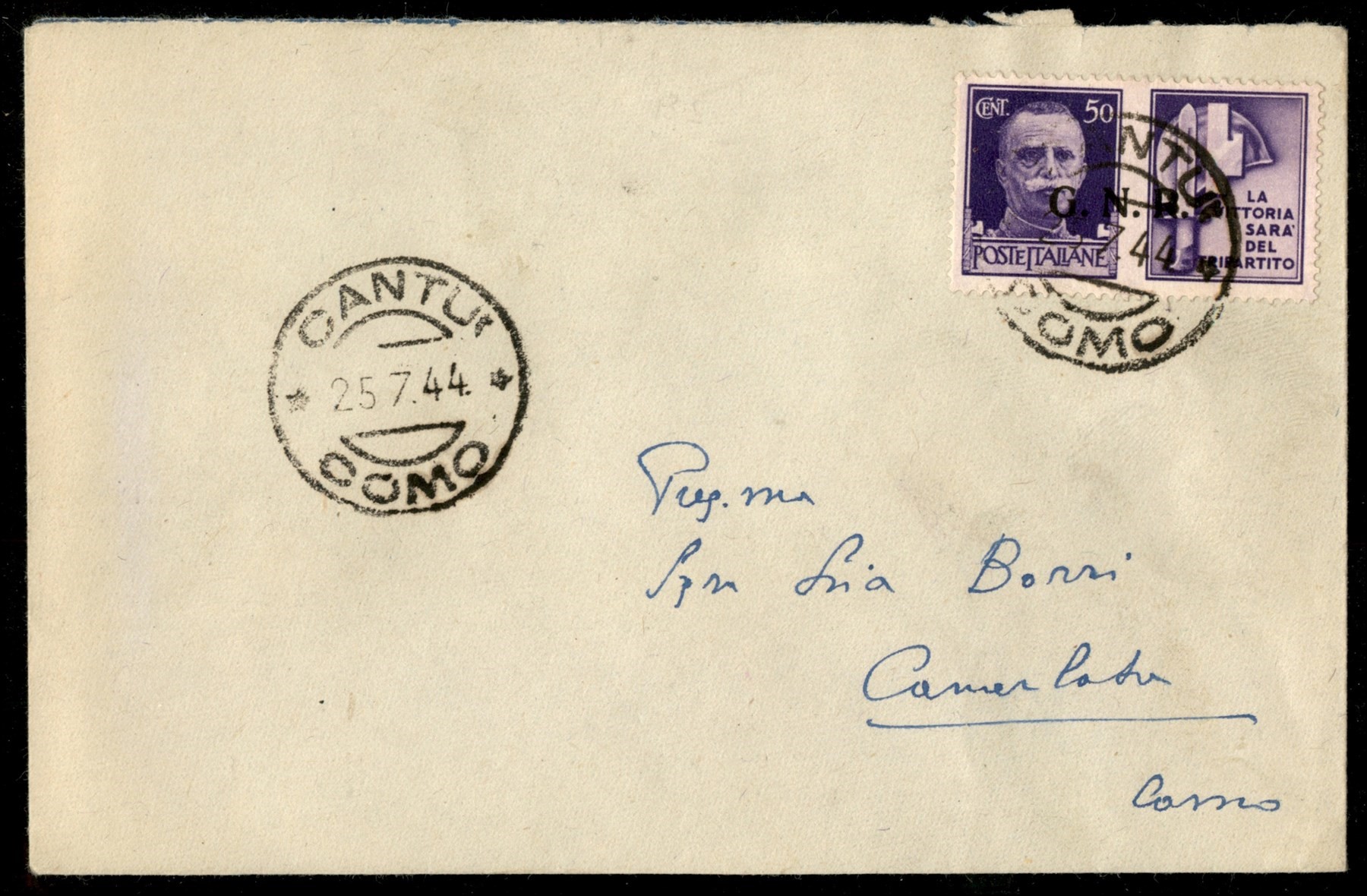 Italia / Rsi / G.n.r. Brescia / Propaganda di Guerra
