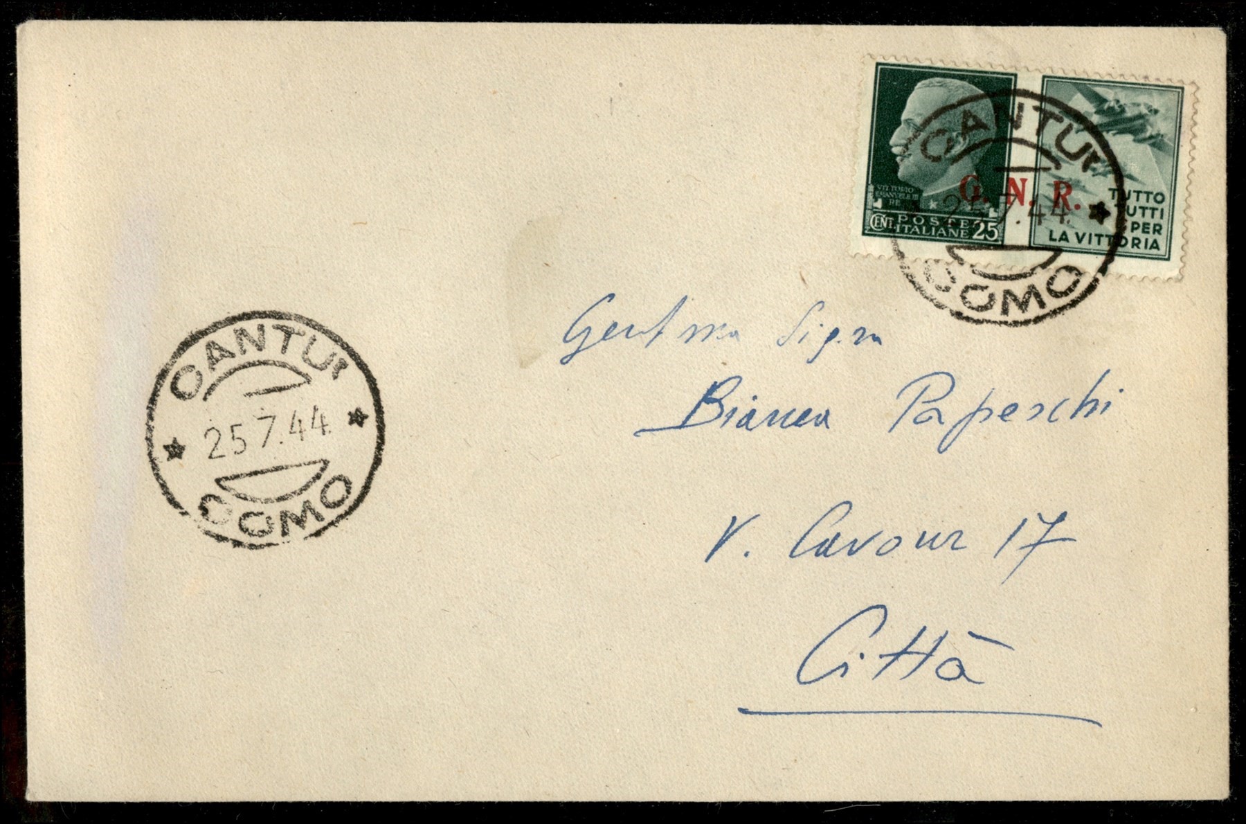 Italia / Rsi / G.n.r. Brescia / Propaganda di Guerra
