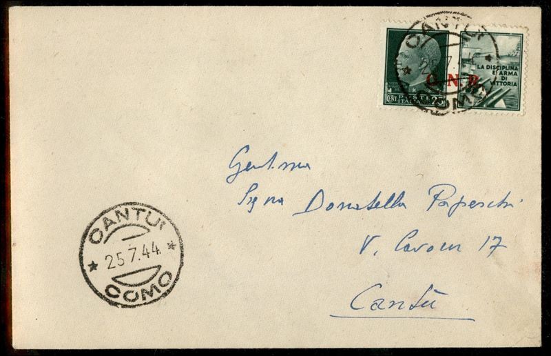 Italia / Rsi / G.n.r. Brescia / Propaganda di Guerra
