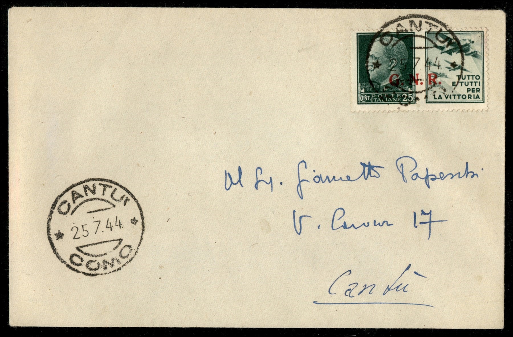 Italia / Rsi / G.n.r. Brescia / Propaganda di Guerra
