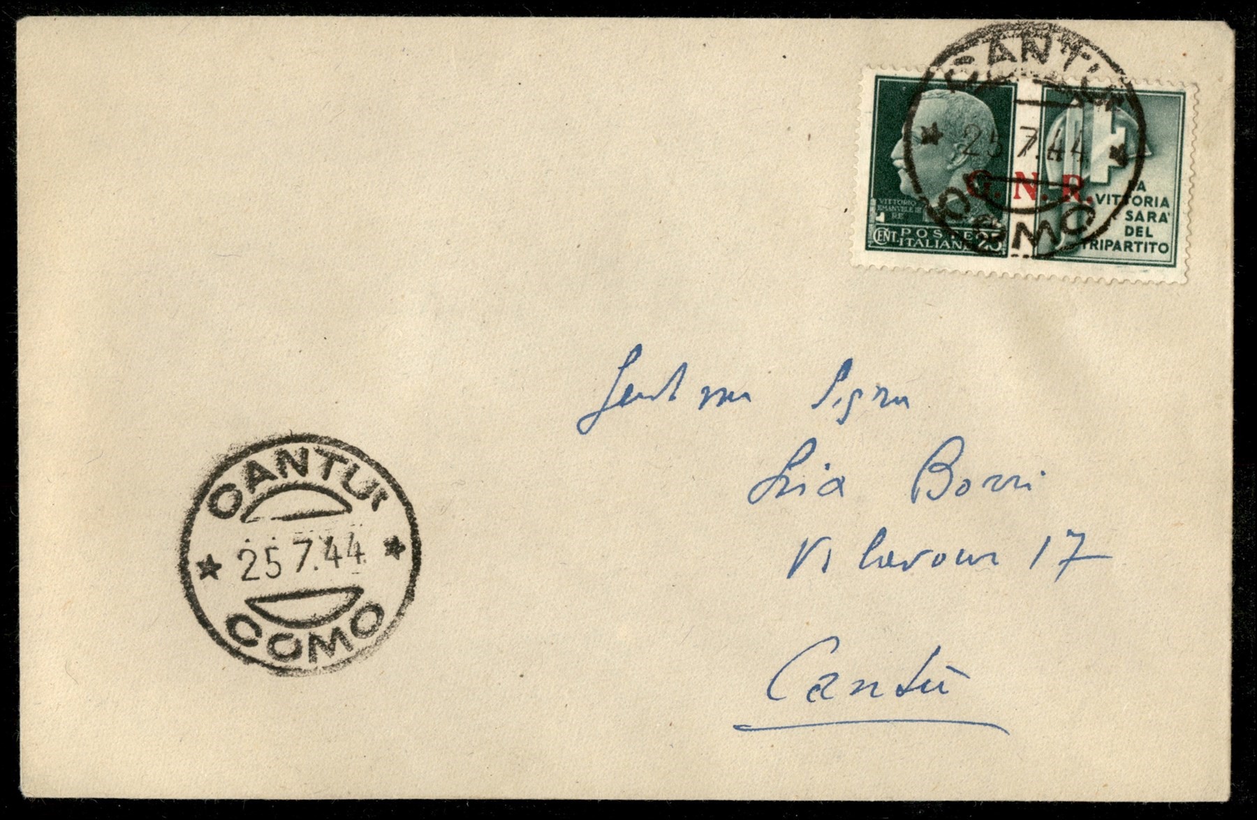Italia / Rsi / G.n.r. Brescia / Propaganda di Guerra