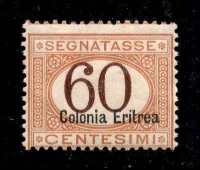 Italia / Colonie / Eritrea / Segnatasse