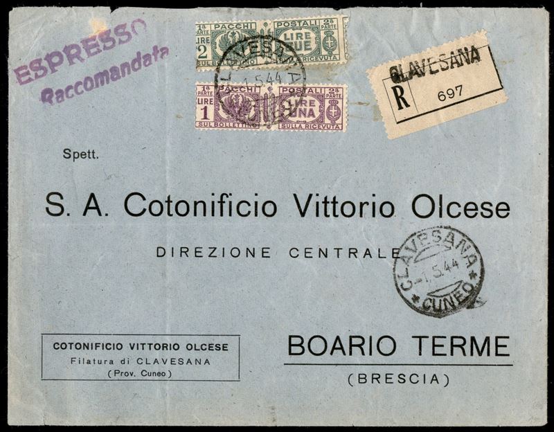 Italia / Rsi / Pacchi Postali