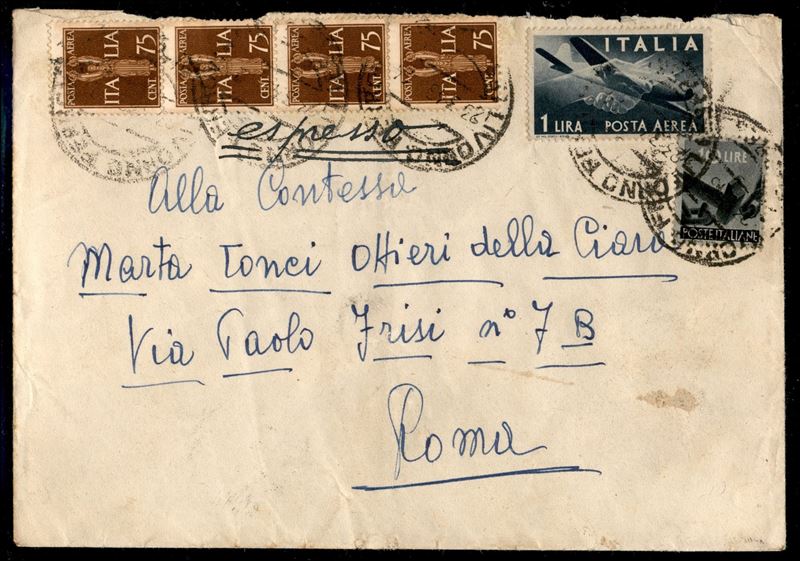 Italia / Luogotenenza / Posta Ordinaria + Aerea