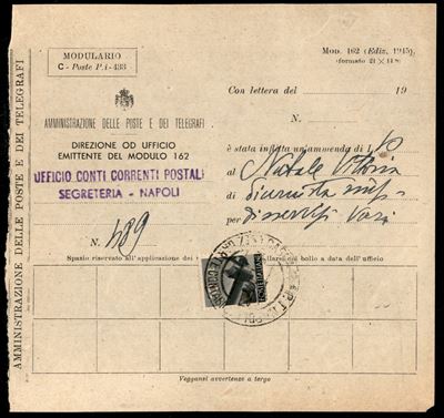 Italia / Repubblica / Posta Ordinaria