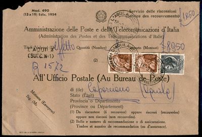 Italia / Repubblica / Posta Ordinaria