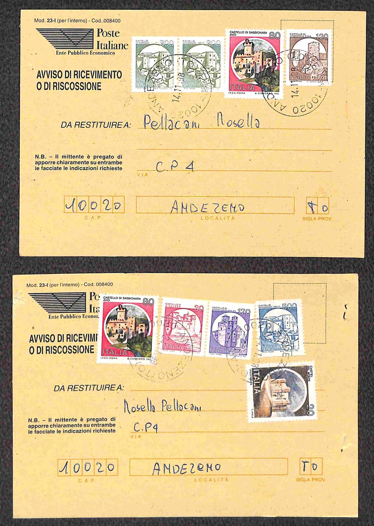 Italia / Repubblica / Posta Ordinaria