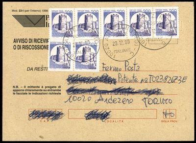 Italia / Repubblica / Posta Ordinaria