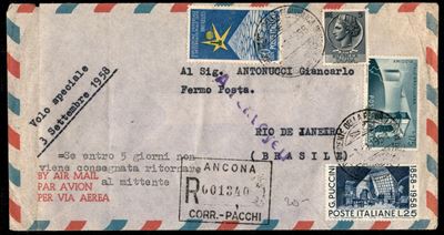 Italia / Repubblica / Aerogrammi