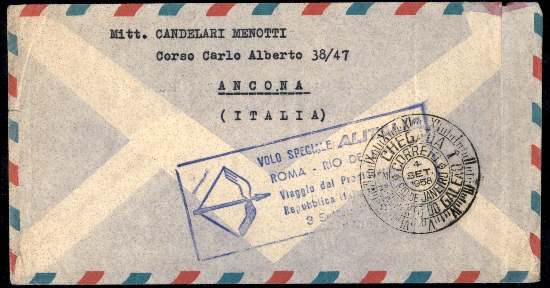 Italia / Repubblica / Aerogrammi