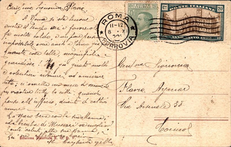 Italia / Regno / Vittorio Emanuele III / Posta Ordinaria