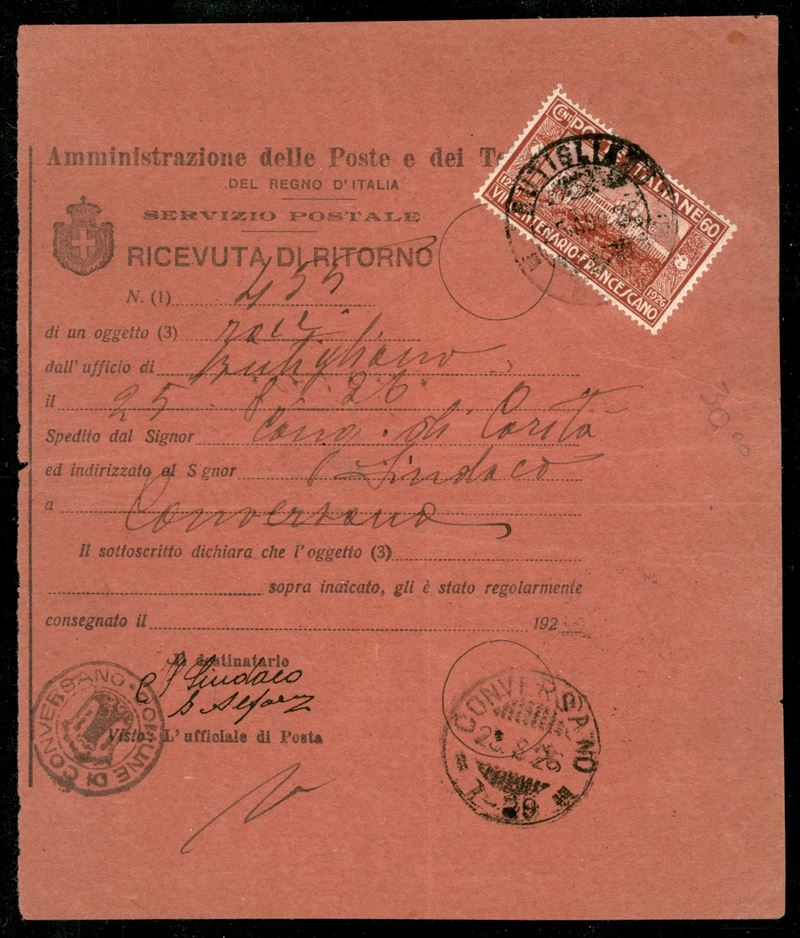 Italia / Regno / Vittorio Emanuele III / Posta Ordinaria