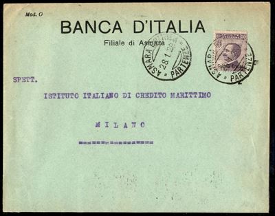 Italia / Colonie / Eritrea / Posta Ordinaria