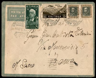 Italia / Colonie / Etiopia / Aerogrammi