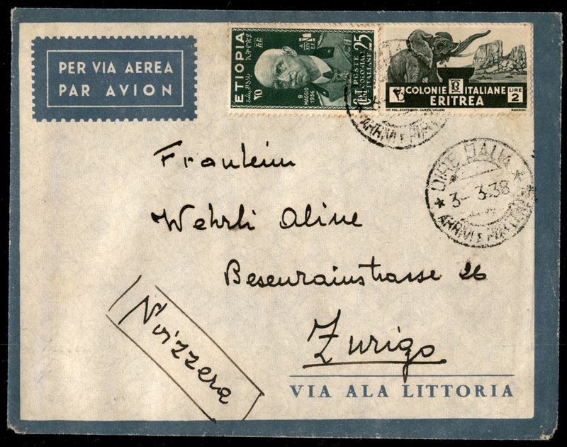 Italia / Colonie / Etiopia / Aerogrammi