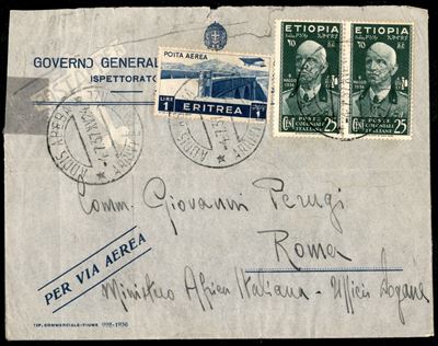 Italia / Colonie / Etiopia / Aerogrammi