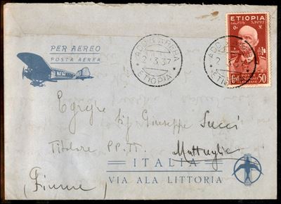 Italia / Colonie / Etiopia / Aerogrammi