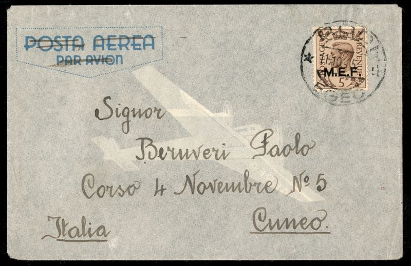 Italia / Occupazioni Straniere delle Colonie / Occupazione Britannica / M.e.f. / Posta Ordinaria