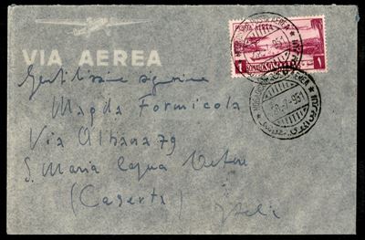 Italia / Occupazioni Straniere delle Colonie / Somalia a.f.I.s. / Aerogrammi