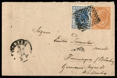 Italia / Regno / Vittorio Emanuele II / Posta Ordinaria