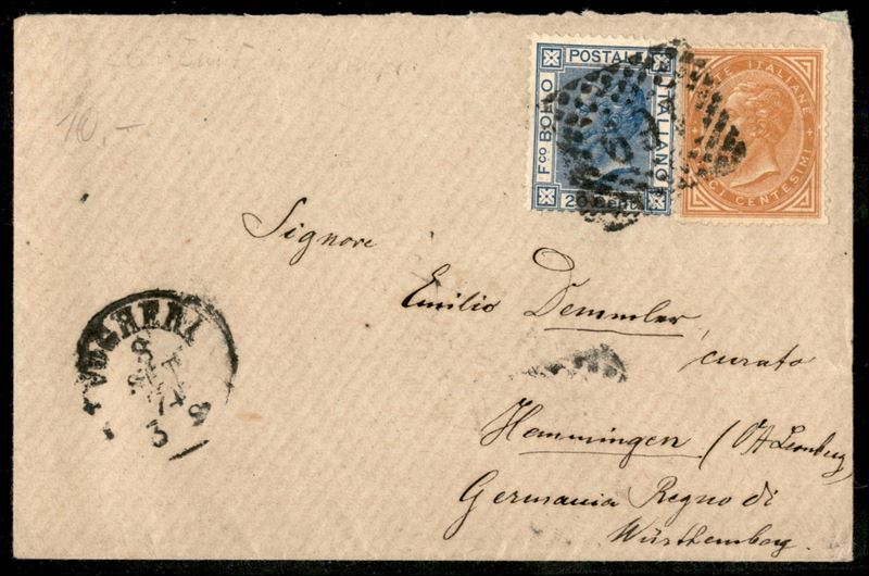 Italia / Regno / Vittorio Emanuele II / Posta Ordinaria