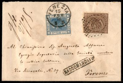 Italia / Regno / Vittorio Emanuele II / Posta Ordinaria