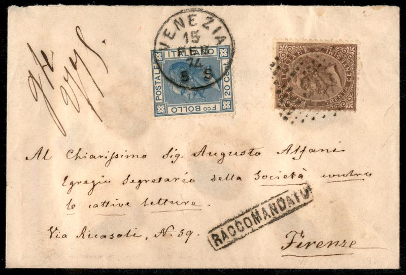 Italia / Regno / Vittorio Emanuele II / Posta Ordinaria