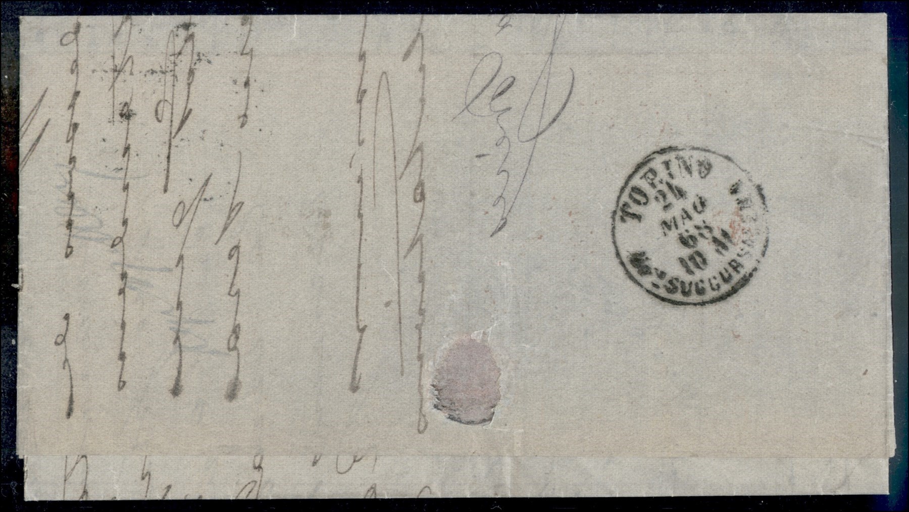 ITALIA / Regno / Vittorio Emanuele II / Posta ordinaria